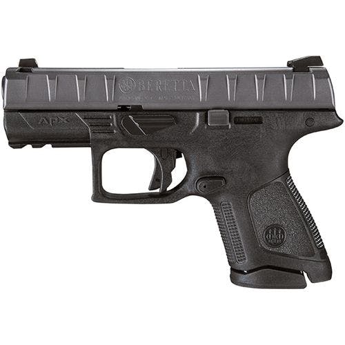 Beretta APX Pistol 9mm 3.70" Barrel, Black, 3 Dot Sight, 13 Round, Striker