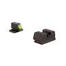 Trijicon HD XR Night Sights Yellow Front HD fits FN FNS-9, FNX-9, FNP-9 Pistols