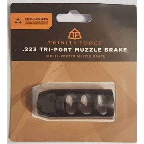 Trinity Force Tri Port Muzzle Brake - Black