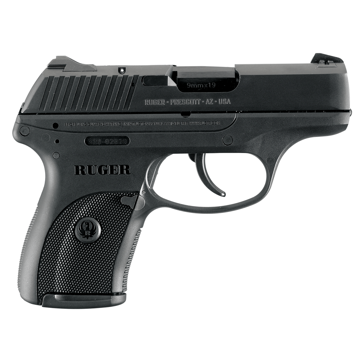 Ruger LC9S Pro Striker Fired 9mm Compact Pistol right view