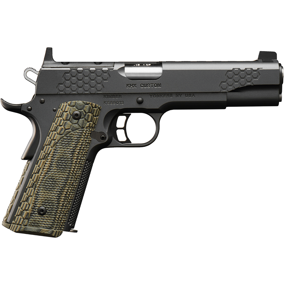 Kimber KHX (OR) Custom Pistol - 45 ACP, 5 in Barrel, Stainless Steel Frame, Steel Slide, 8 Rd