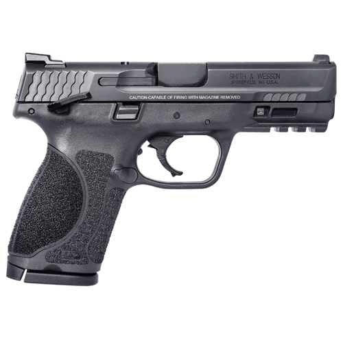 Smith & Wesson M&P 2.0, Striker Fired, Compact Frame, 40 S&W, 4" Barrel, Polymer Frame, Black Finish, 13Rd, 2 Magazines, Thumb Safety, Fixed Sights