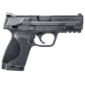 Smith & Wesson M&P 2.0, Striker Fired, Compact Frame, 40 S&W, 4" Barrel, Polymer Frame, Black Finish, 13Rd, 2 Magazines, Thumb Safety, Fixed Sights