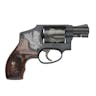 Smith & Wesson, S&W MOD 442 38SP+P 1-7/8 Engraved w Mahogany Display Case