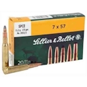 Sellier & Bellot Rifle Hunting 7x57R Mauser SPCE 173 GR 20rd box - Rimmed