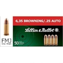 Sellier & Bellot  25 ACP Handgun Ammunition
