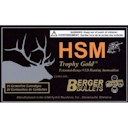 HSM 308210VLD Trophy Gold Extended Range 308 Win 210 gr Berger Hunting VLD Match 20 Per Box