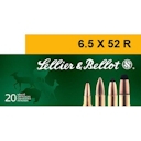 Sellier & Bellot 6.5x52 R - 117gr - SP - 20rds Rimmed