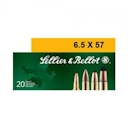 Sellier & Bellot 6.5x57 - 131gr - SP - 20rds - SB6557A