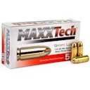 MaxxTech 9mm Luger 115 gr FMJ Brass Case Target Ammo 50/Box