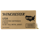Winchester 5.56x45mm NATO 55 gr Bulk Ammo Case 1000 Rounds