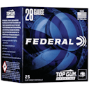Federal TGS282175 Top Gun 28 Gauge 2.75" 3/4 oz 1330 fps 7.5 Shot 25 Bx
