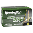Remington Ammunition Premier Match 260 Rem 140 gr Sierra MatchKing BTHP 20 Per Box
