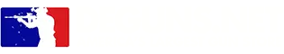 DEguns white text logo